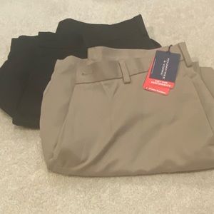 Two pair of men’s size 36 flat front shorts